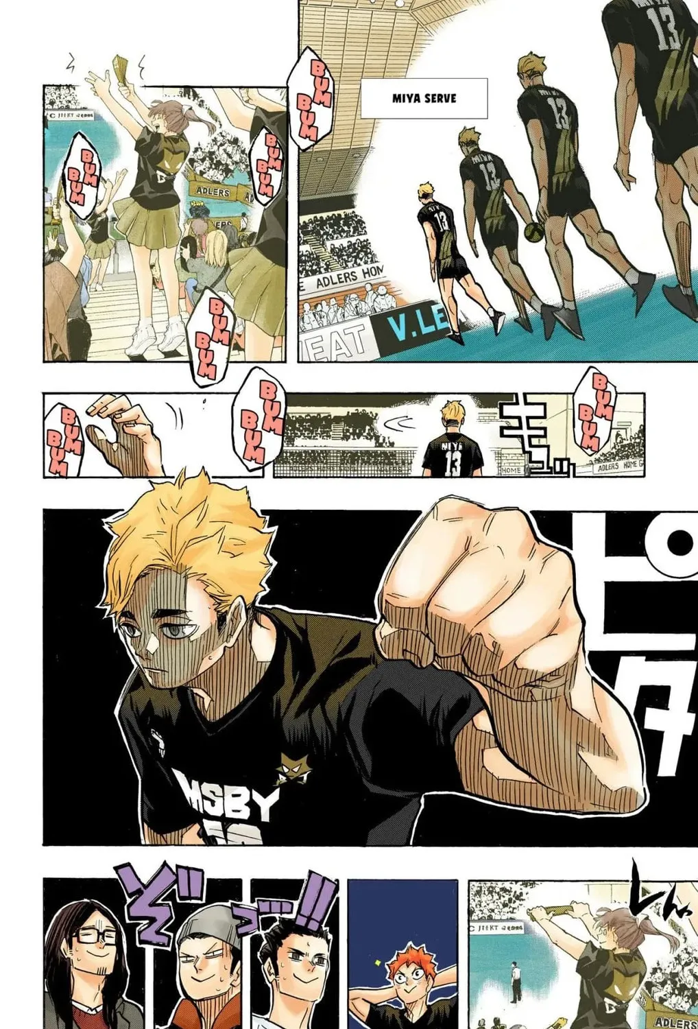 Read Haikyu!! (Official Colored) (Colored) chapter 381 image 6 on Lezhin