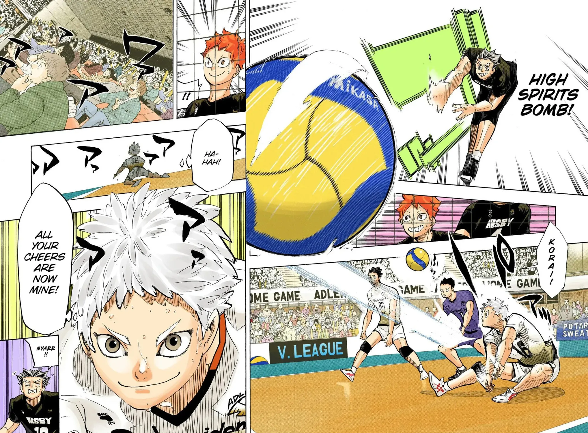 Read Haikyu!! (Official Colored) (Colored) chapter 382 image 10 on Lezhin