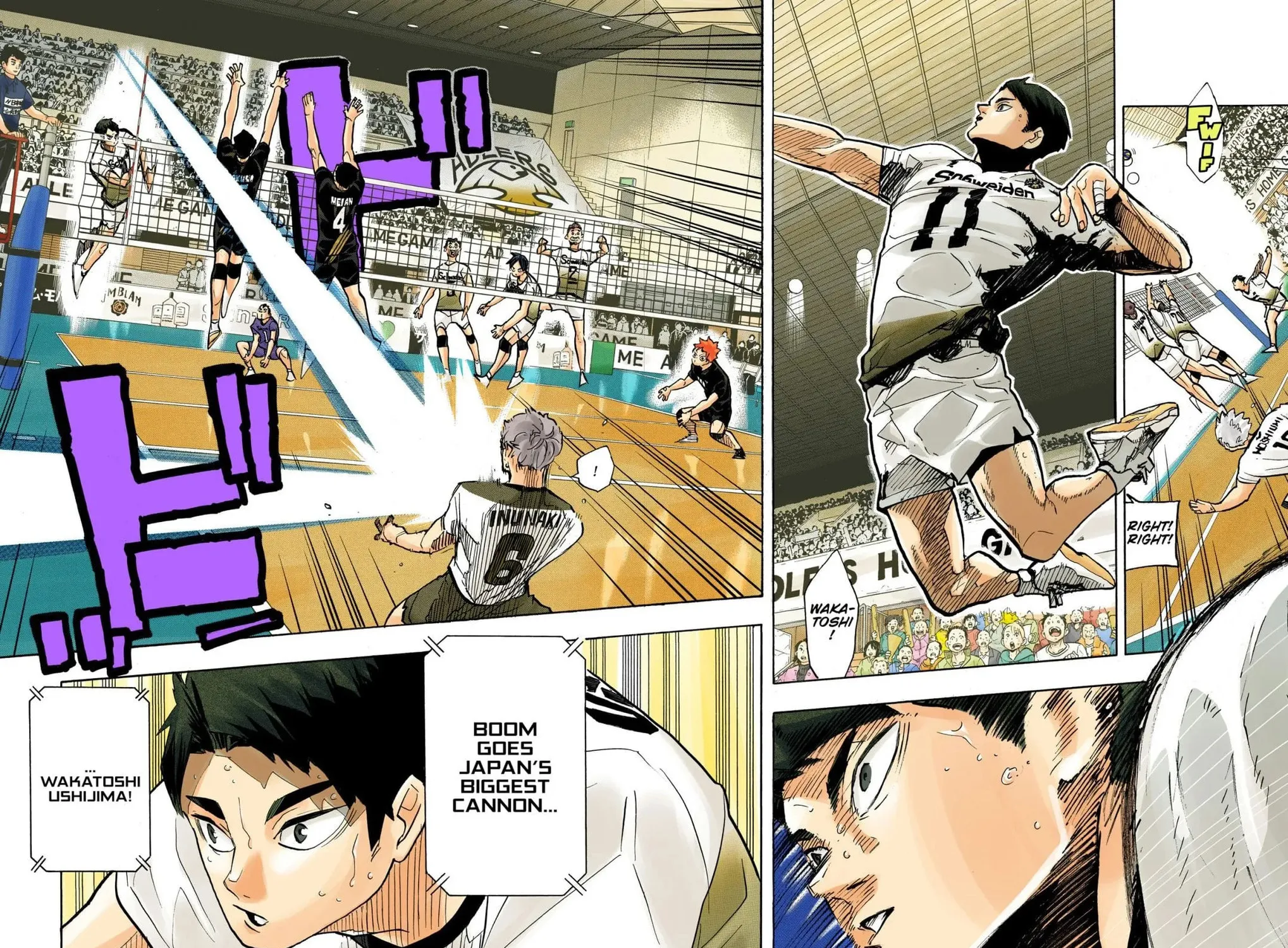 Read Haikyu!! (Official Colored) (Colored) chapter 382 image 12 on Lezhin