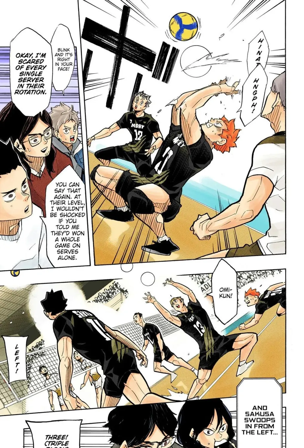 Read Haikyu!! (Official Colored) (Colored) chapter 382 image 20 on Lezhin