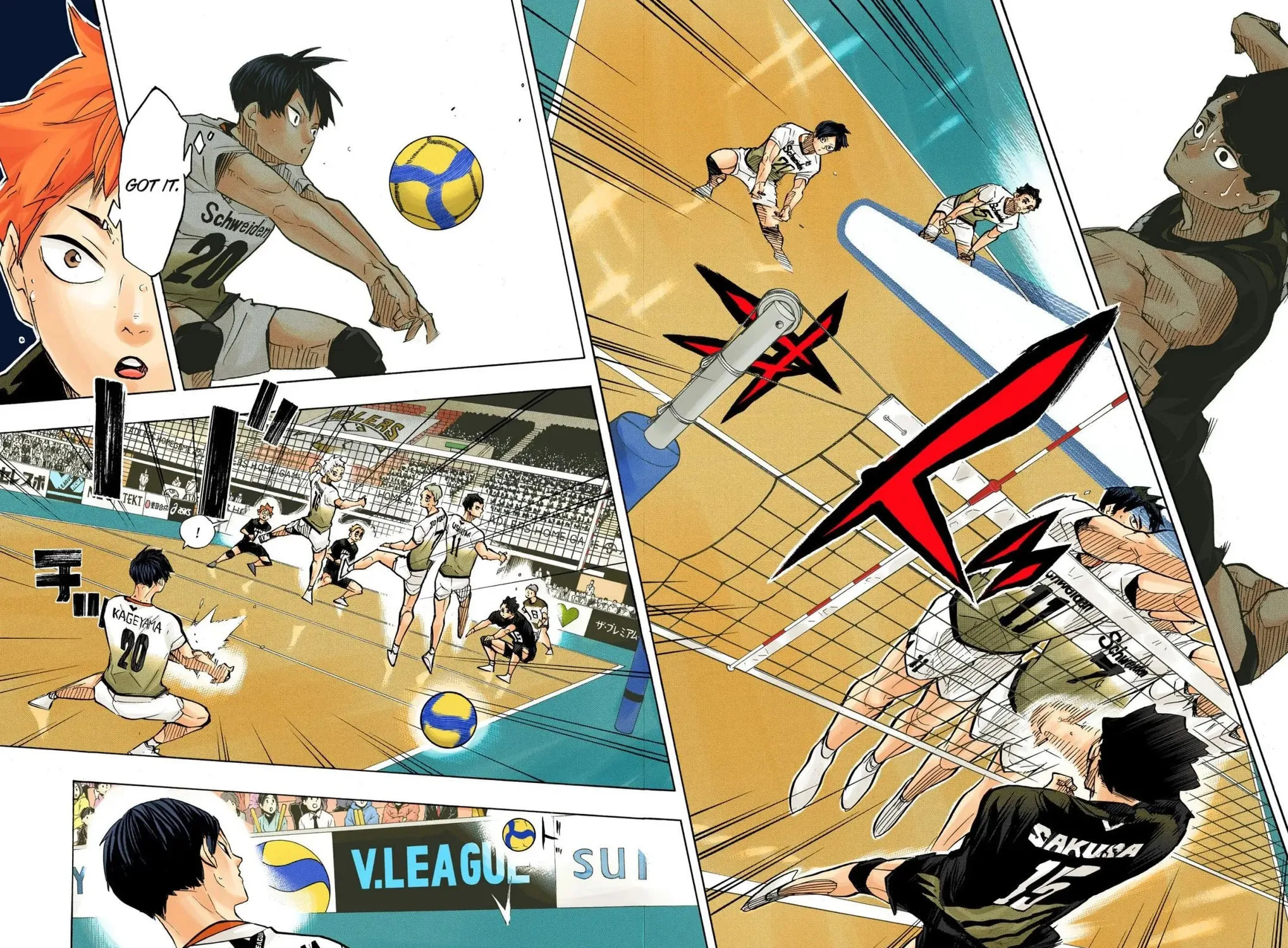 Read Haikyu!! (Official Colored) (Colored) chapter 382 image 22 on Lezhin