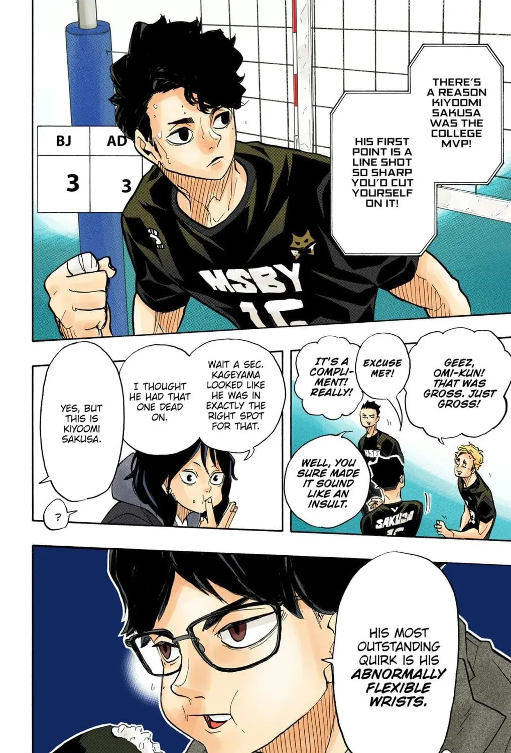 Read Haikyu!! (Official Colored) (Colored) chapter 382 image 24 on Lezhin