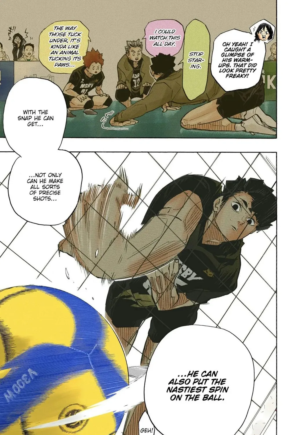 Read Haikyu!! (Official Colored) (Colored) chapter 382 image 26 on Lezhin