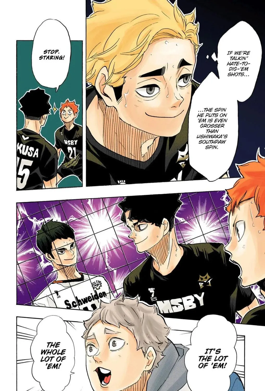 Read Haikyu!! (Official Colored) (Colored) chapter 382 image 28 on Lezhin