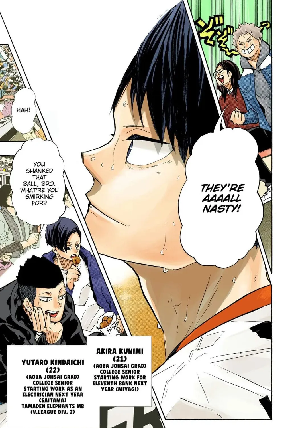 Read Haikyu!! (Official Colored) (Colored) chapter 382 image 30 on Lezhin