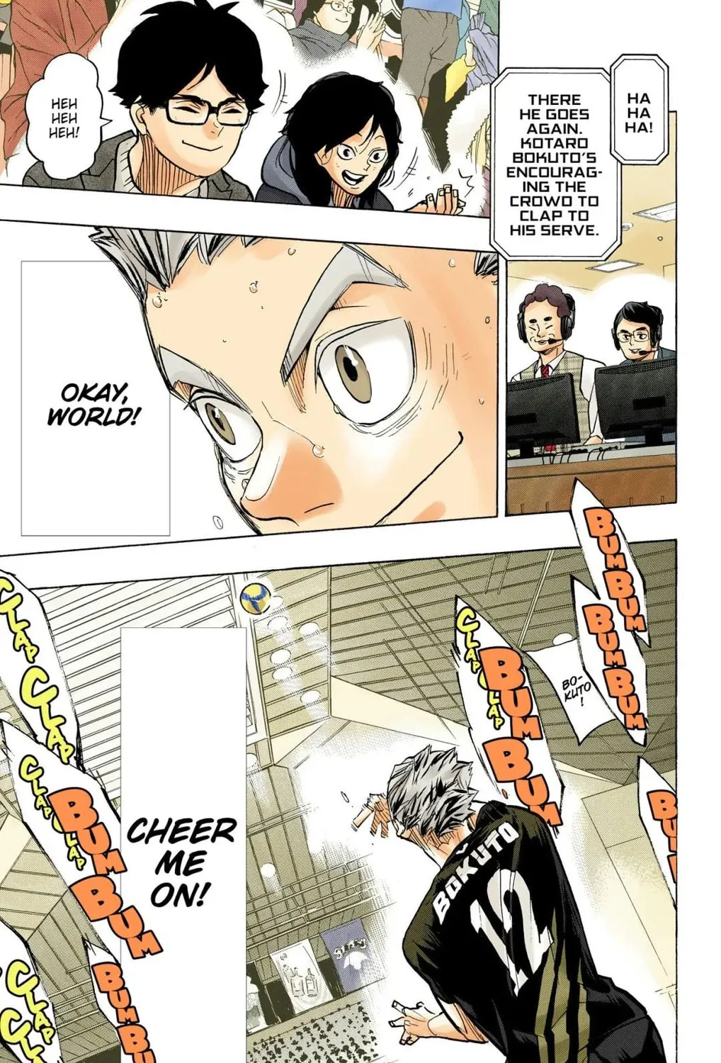 Read Haikyu!! (Official Colored) (Colored) chapter 382 image 8 on Lezhin