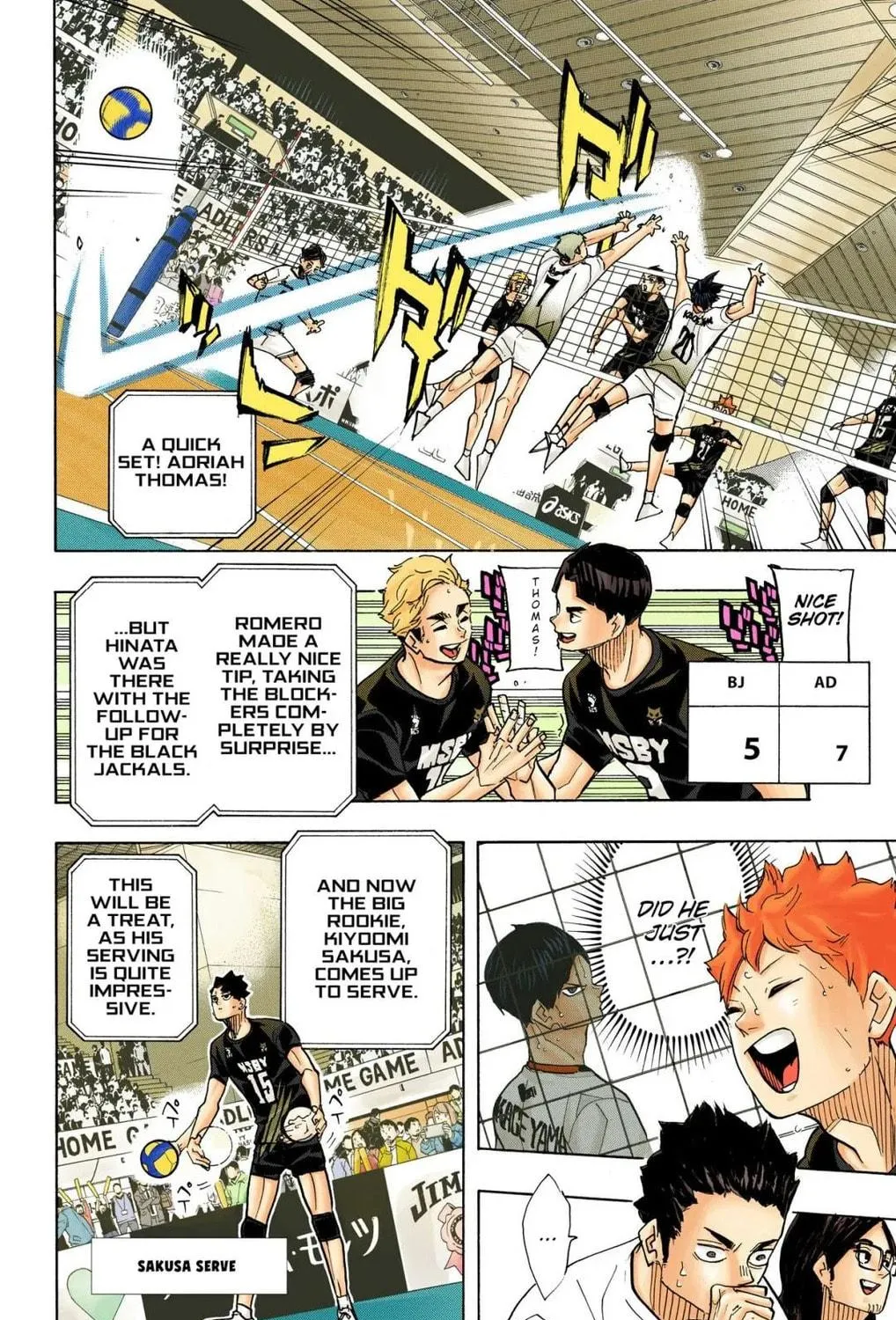 Read Haikyu!! (Official Colored) (Colored) chapter 384 image 10 on Lezhin
