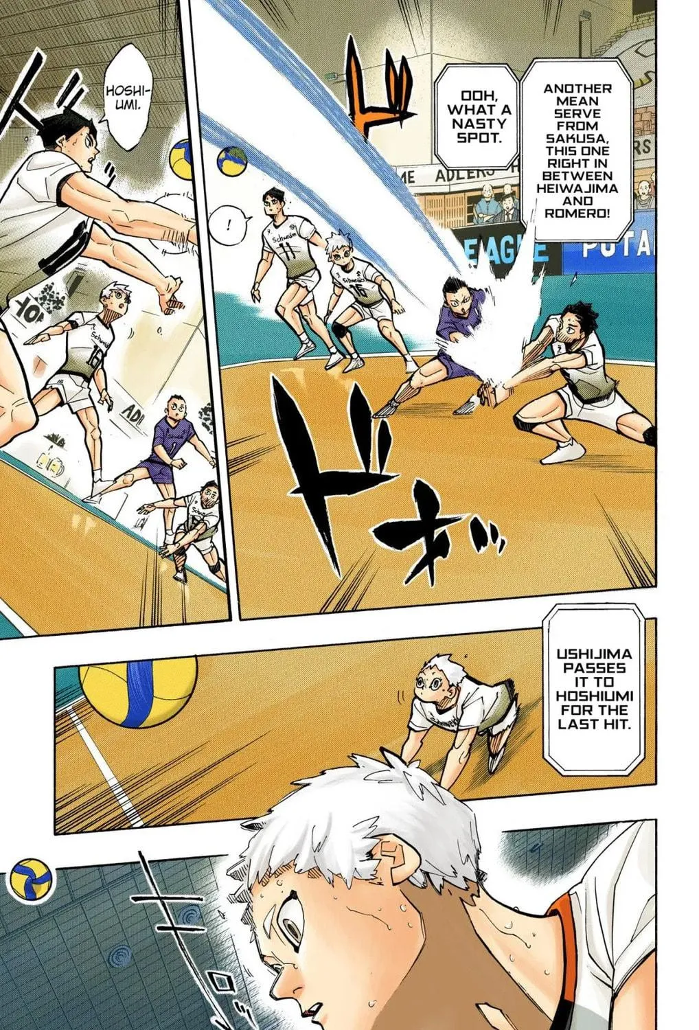 Read Haikyu!! (Official Colored) (Colored) chapter 384 image 16 on Lezhin