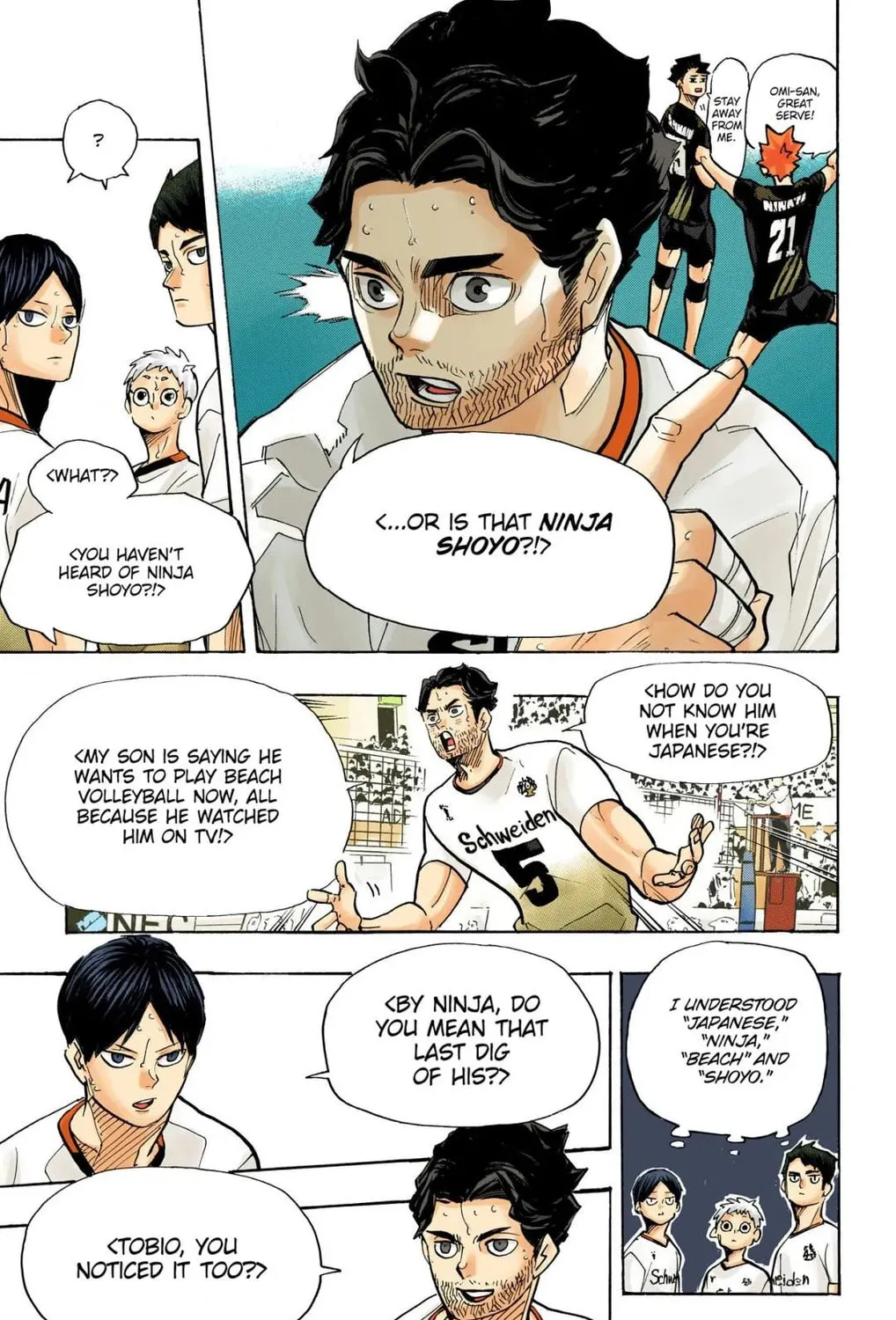 Read Haikyu!! (Official Colored) (Colored) chapter 384 image 24 on Lezhin