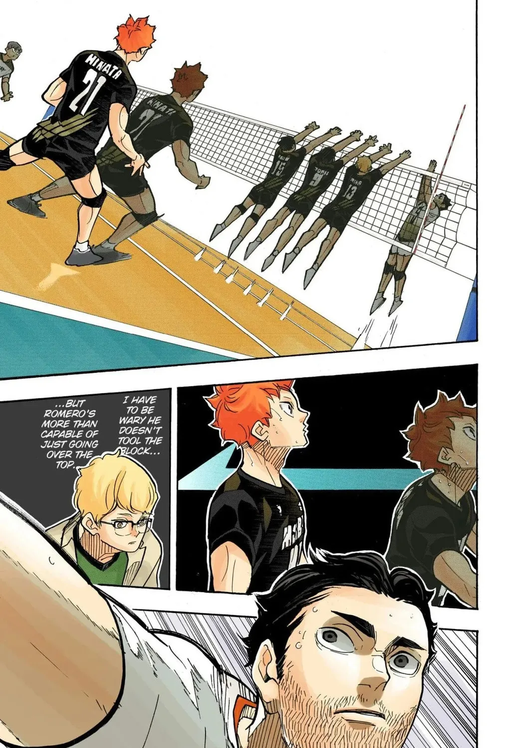 Read Haikyu!! (Official Colored) (Colored) chapter 384 image 6 on Lezhin