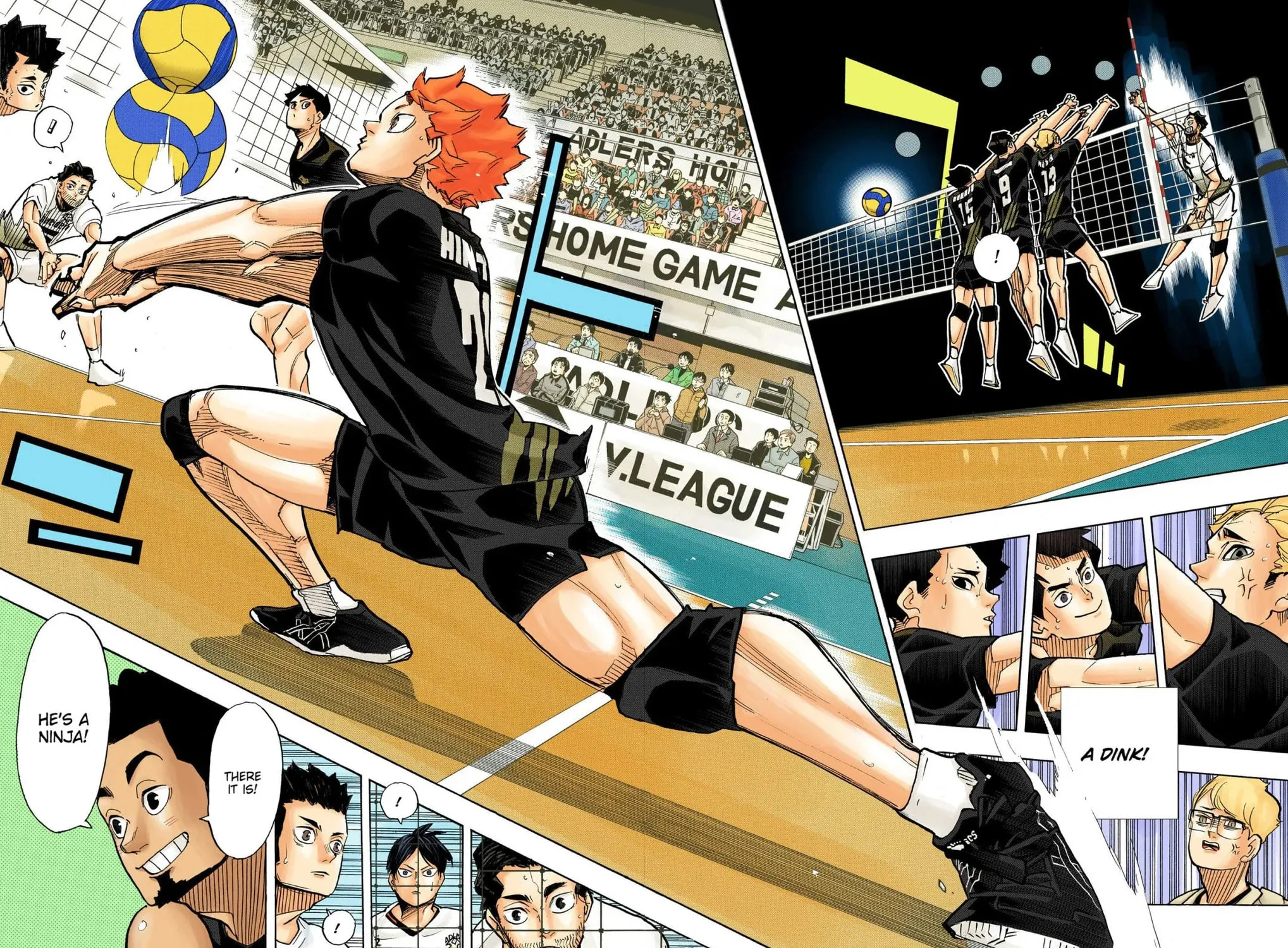 Read Haikyu!! (Official Colored) (Colored) chapter 384 image 8 on Lezhin