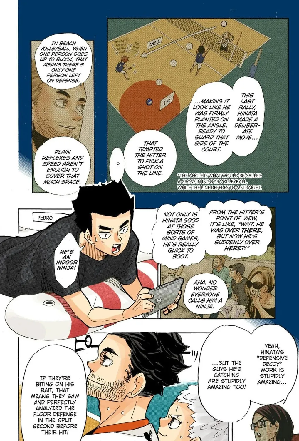 Read Haikyu!! (Official Colored) (Colored) chapter 385 image 12 on Lezhin