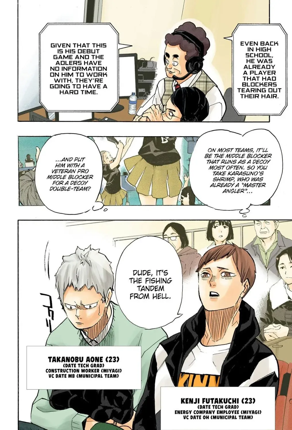 Read Haikyu!! (Official Colored) (Colored) chapter 385 image 26 on Lezhin