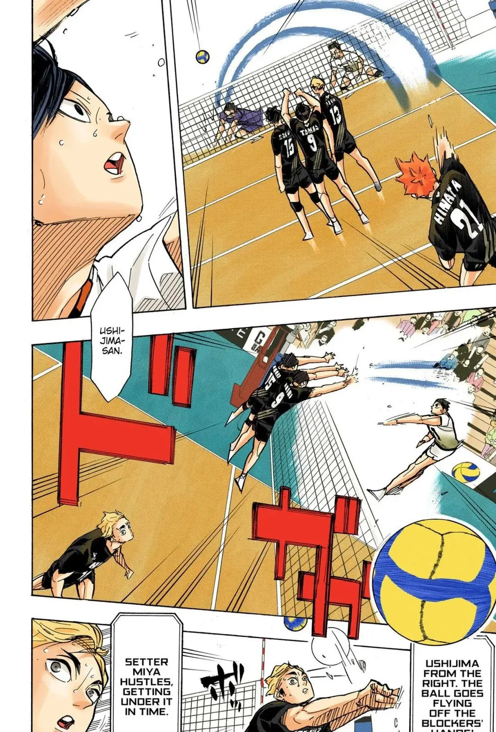 Read Haikyu!! (Official Colored) (Colored) chapter 385 image 30 on Lezhin