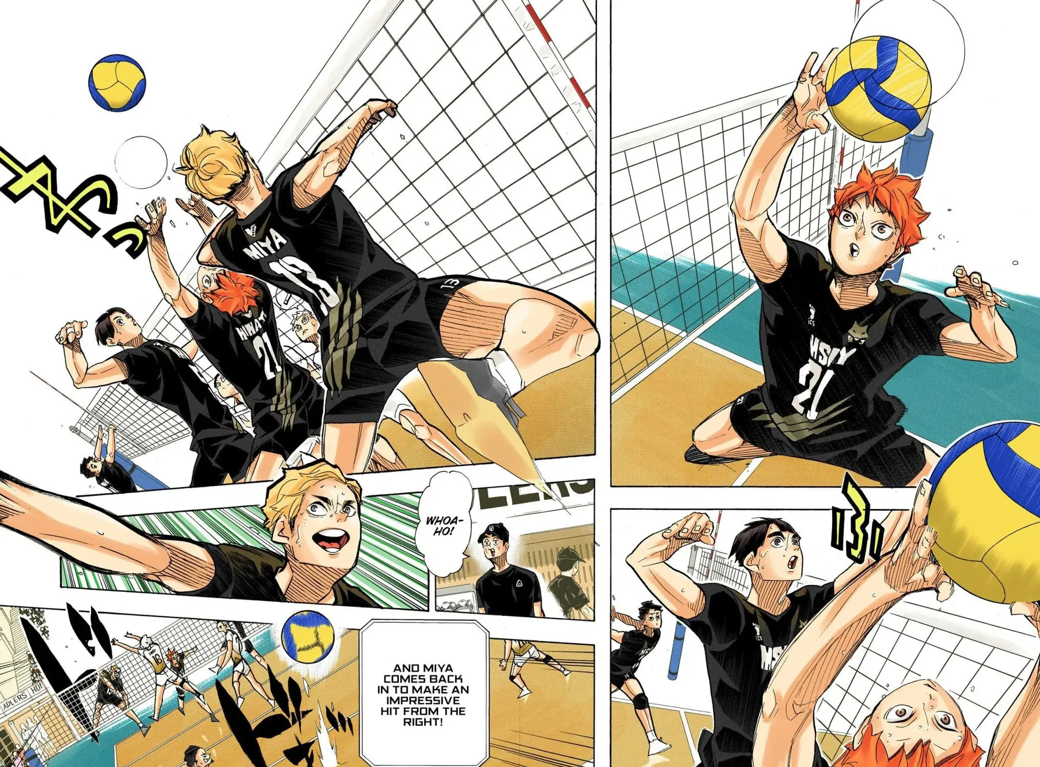 Read Haikyu!! (Official Colored) (Colored) chapter 385 image 34 on Lezhin
