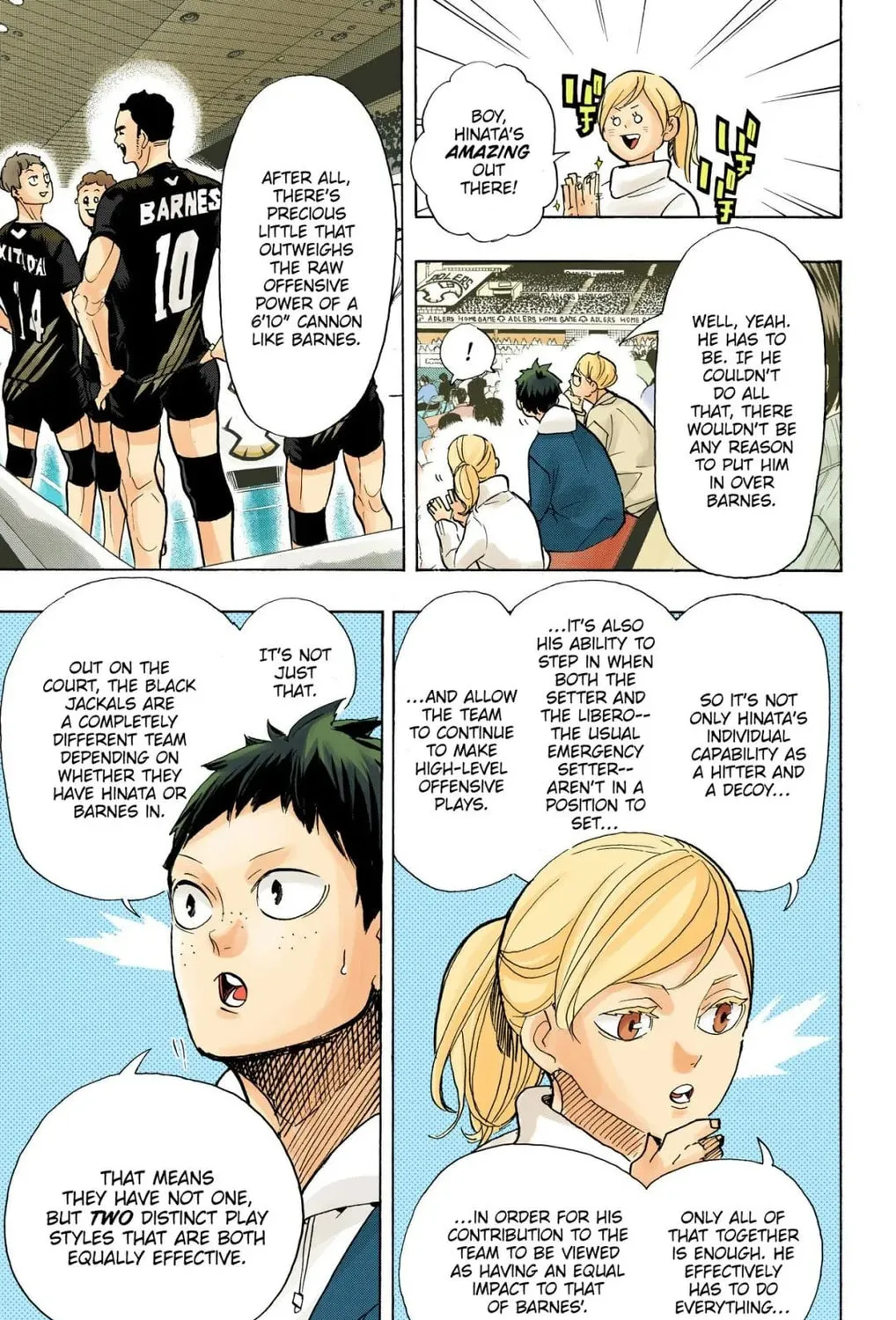 Read Haikyu!! (Official Colored) (Colored) chapter 385 image 38 on Lezhin