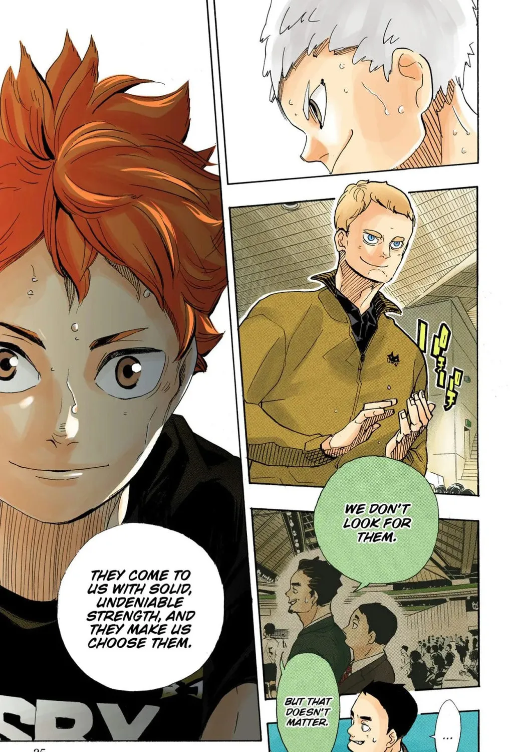 Read Haikyu!! (Official Colored) (Colored) chapter 385 image 42 on Lezhin