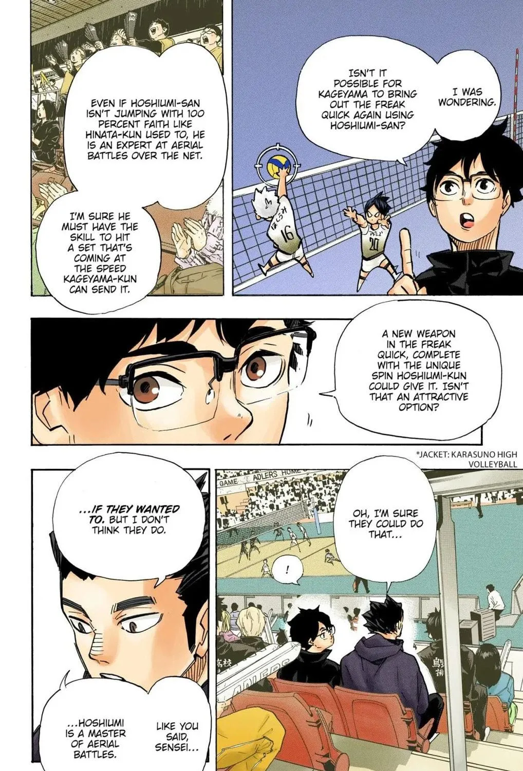 Read Haikyu!! (Official Colored) (Colored) chapter 388 image 10 on Lezhin