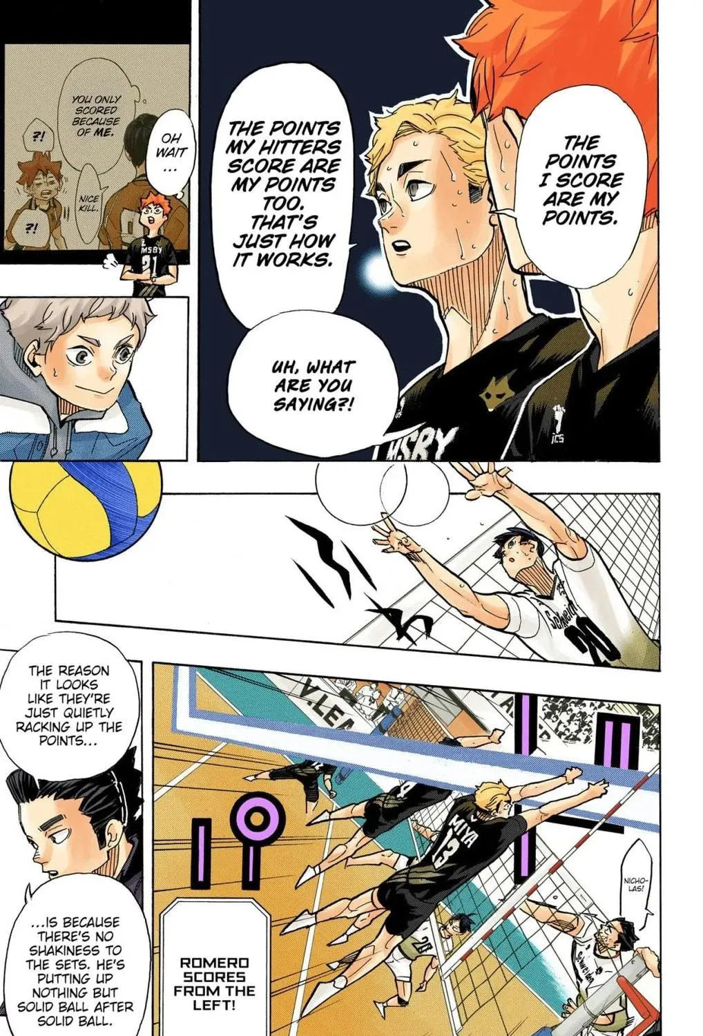 Read Haikyu!! (Official Colored) (Colored) chapter 388 image 16 on Lezhin