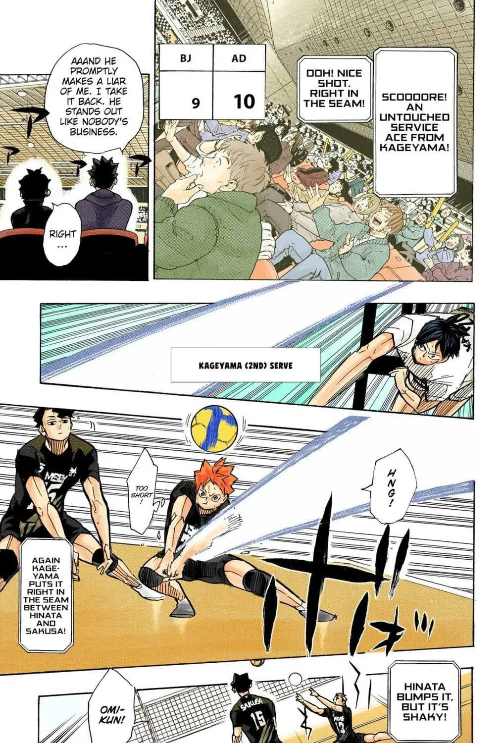Read Haikyu!! (Official Colored) (Colored) chapter 388 image 20 on Lezhin