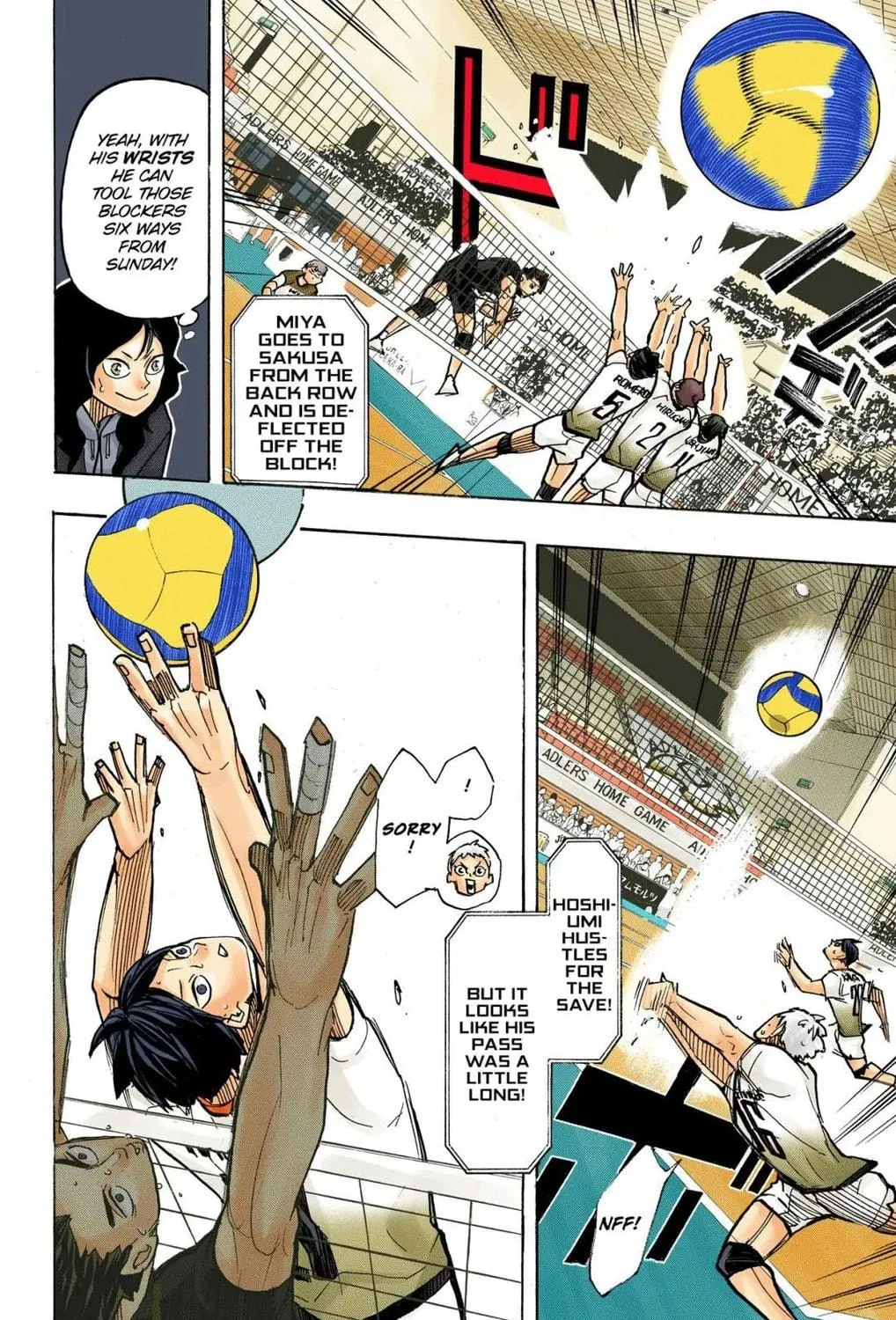 Read Haikyu!! (Official Colored) (Colored) chapter 388 image 22 on Lezhin
