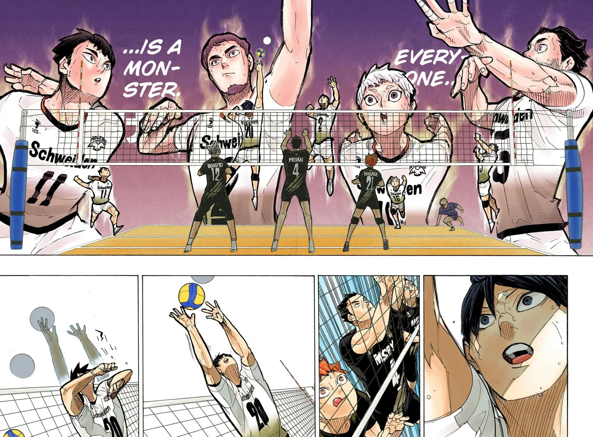 Read Haikyu!! (Official Colored) (Colored) chapter 388 image 30 on Lezhin