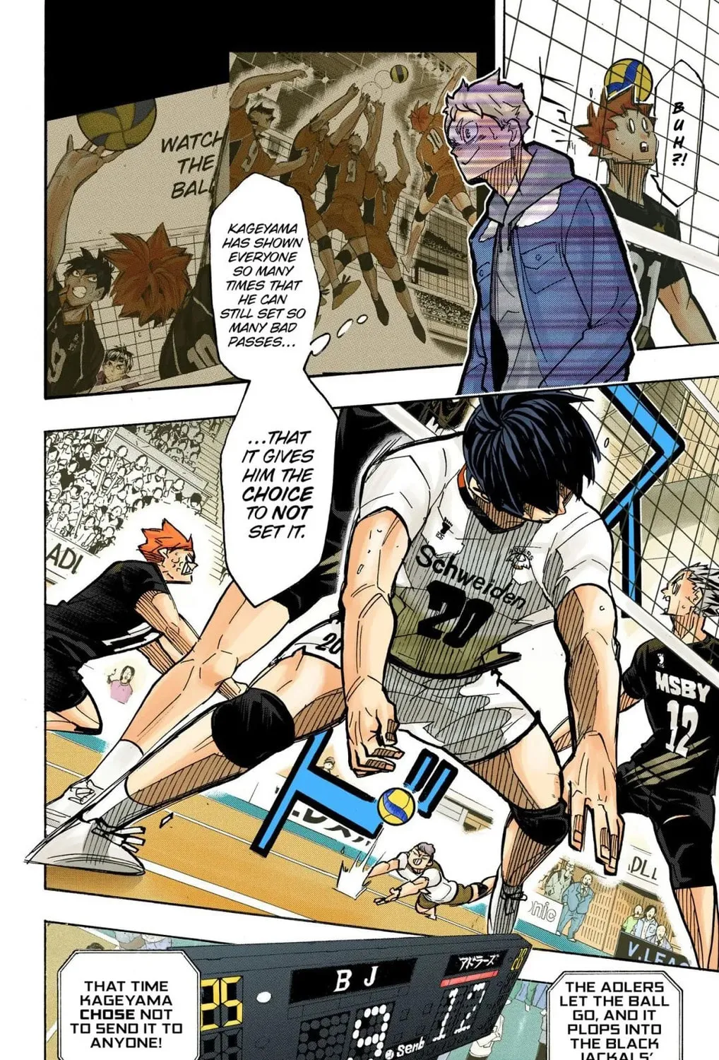 Read Haikyu!! (Official Colored) (Colored) chapter 388 image 32 on Lezhin