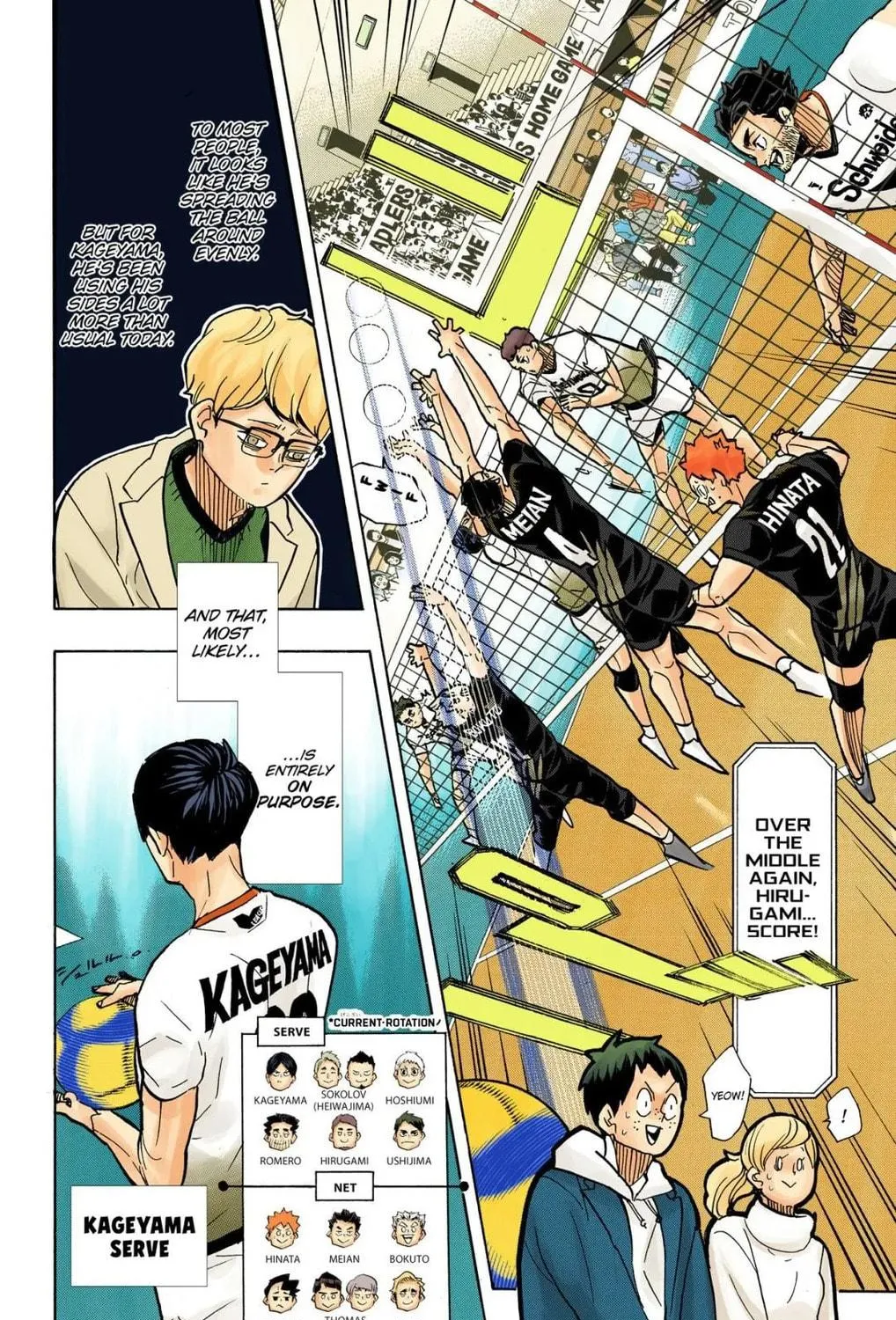 Read Haikyu!! (Official Colored) (Colored) chapter 389 image 10 on Lezhin