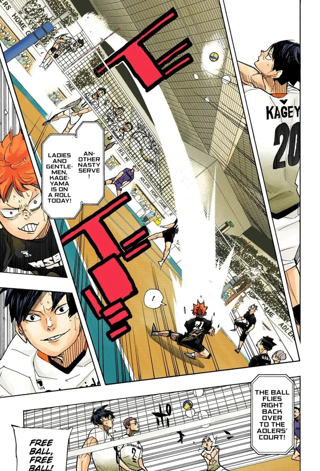 Read Haikyu!! (Official Colored) (Colored) chapter 389 image 12 on Lezhin