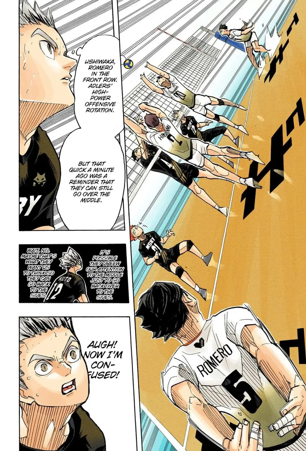 Read Haikyu!! (Official Colored) (Colored) chapter 389 image 14 on Lezhin