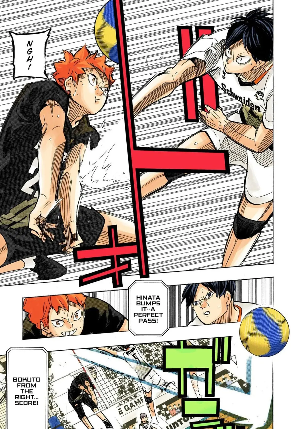 Read Haikyu!! (Official Colored) (Colored) chapter 389 image 2 on Lezhin