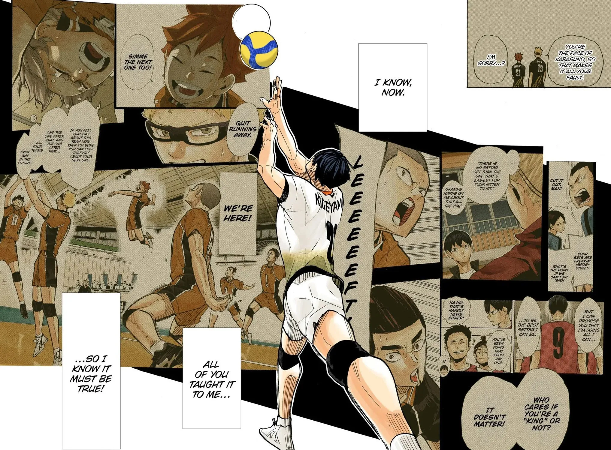 Read Haikyu!! (Official Colored) (Colored) chapter 389 image 22 on Lezhin