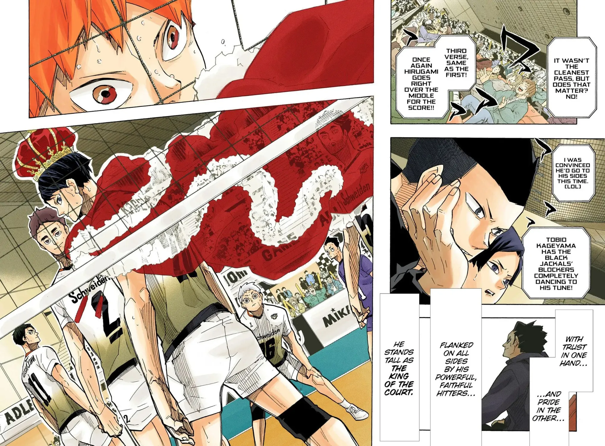Read Haikyu!! (Official Colored) (Colored) chapter 389 image 26 on Lezhin