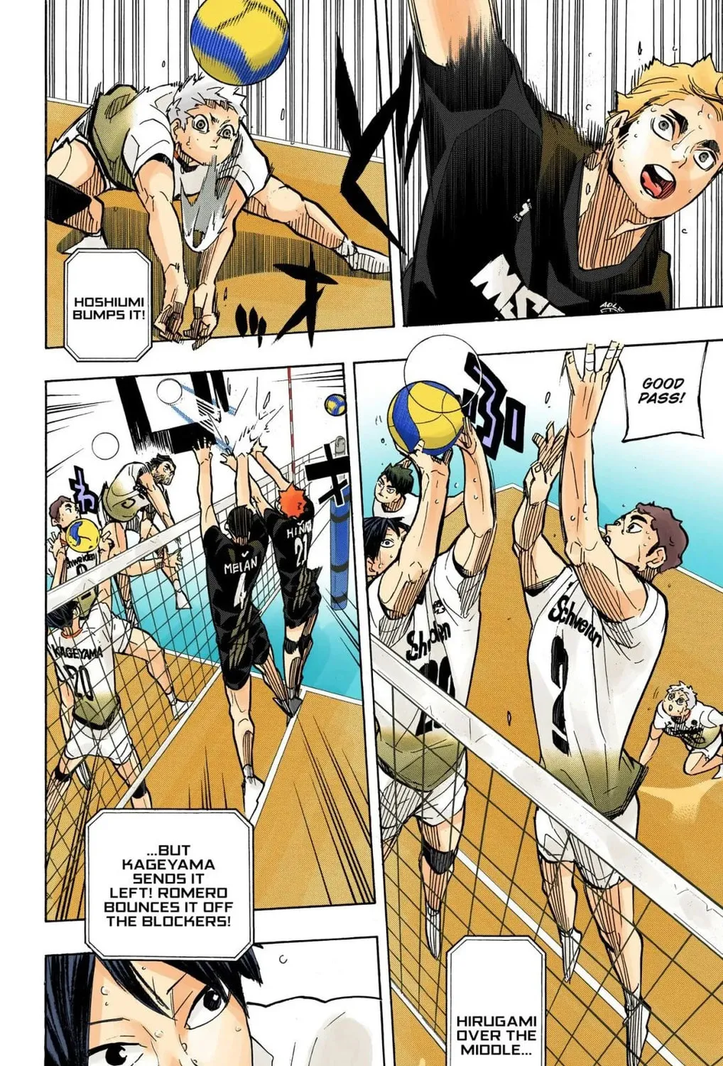 Read Haikyu!! (Official Colored) (Colored) chapter 389 image 6 on Lezhin