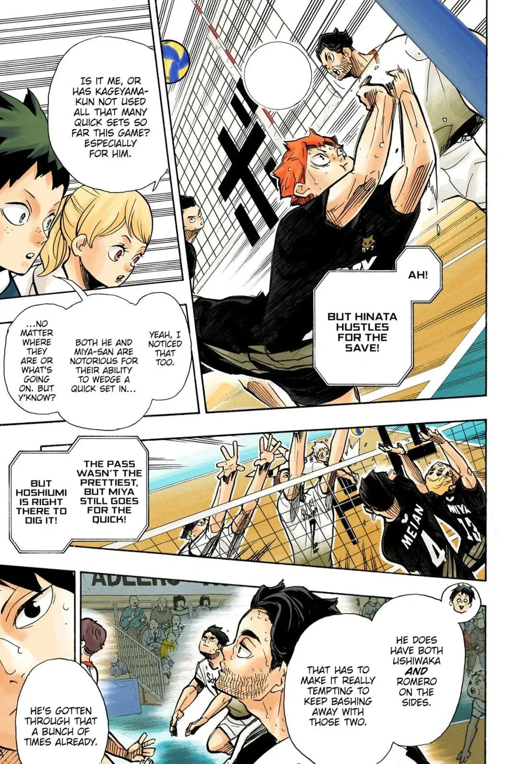 Read Haikyu!! (Official Colored) (Colored) chapter 389 image 8 on Lezhin