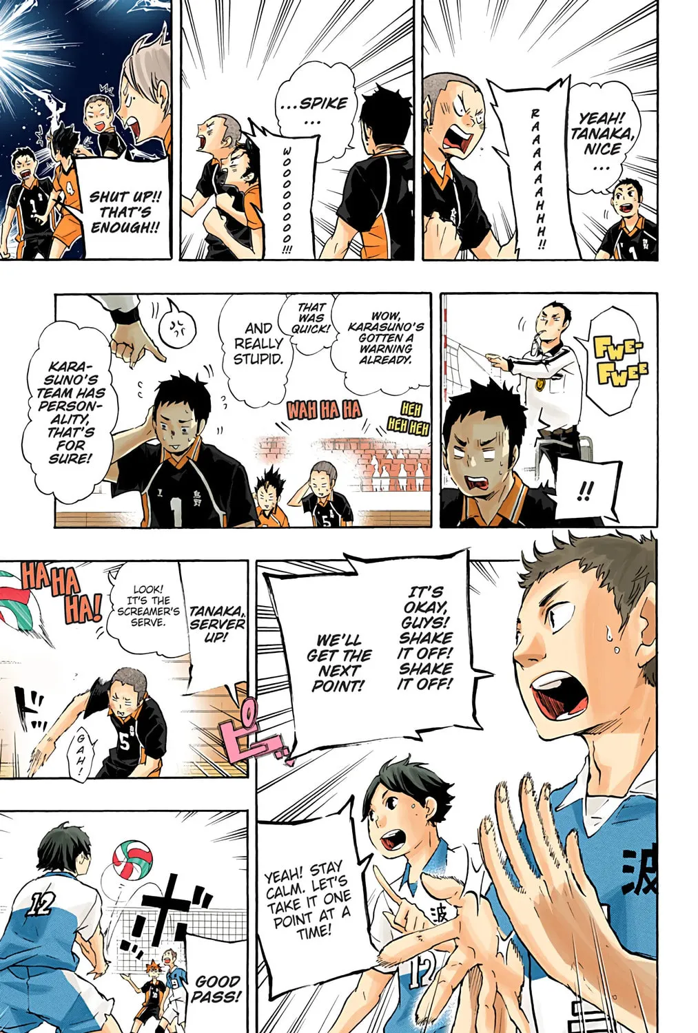 Read Haikyu!! (Official Colored) (Colored) chapter 39 image 18 on Lezhin