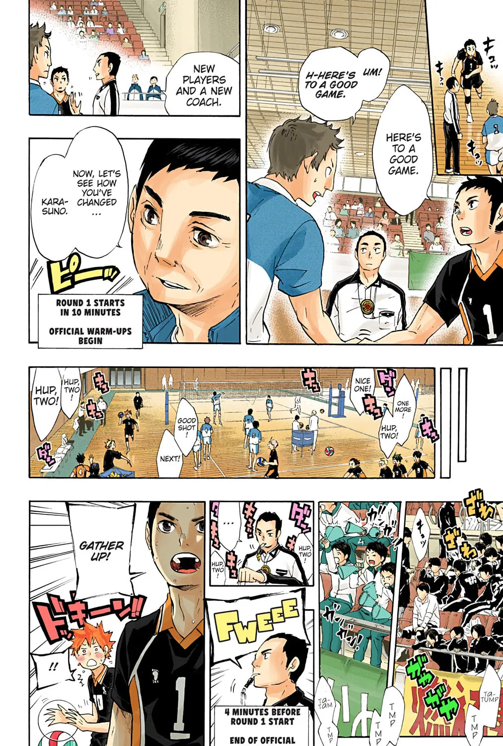Read Haikyu!! (Official Colored) (Colored) chapter 39 image 2 on Lezhin