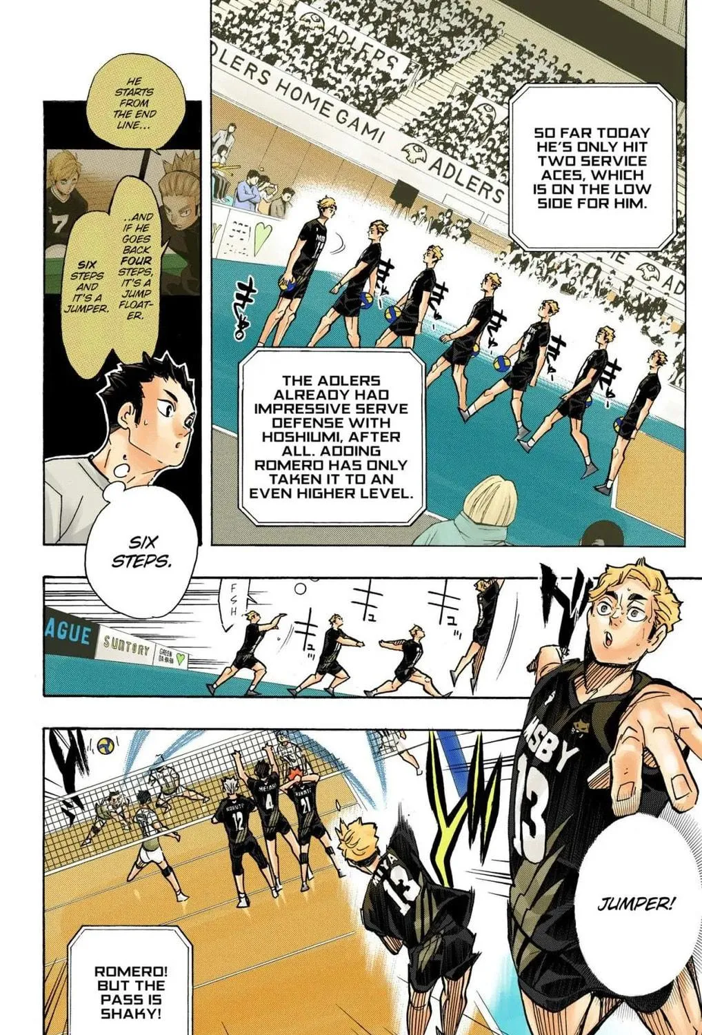 Read Haikyu!! (Official Colored) (Colored) chapter 390 image 16 on Lezhin