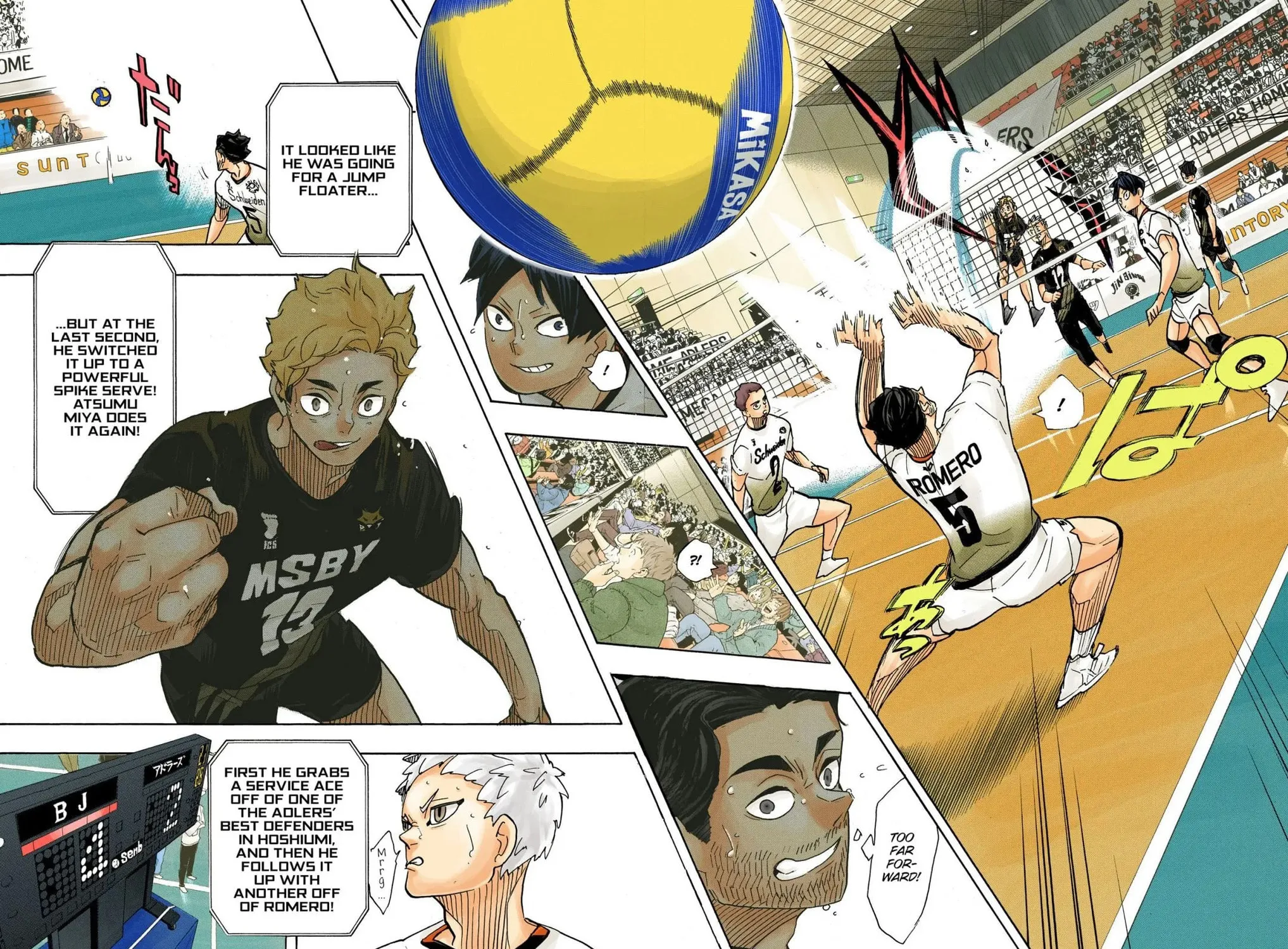 Read Haikyu!! (Official Colored) (Colored) chapter 390 image 28 on Lezhin