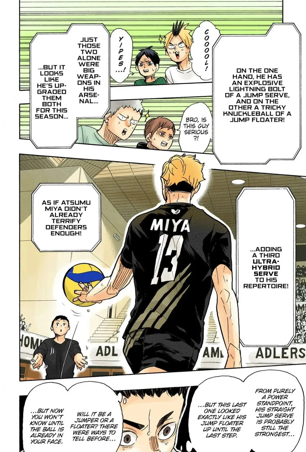 Read Haikyu!! (Official Colored) (Colored) chapter 390 image 30 on Lezhin