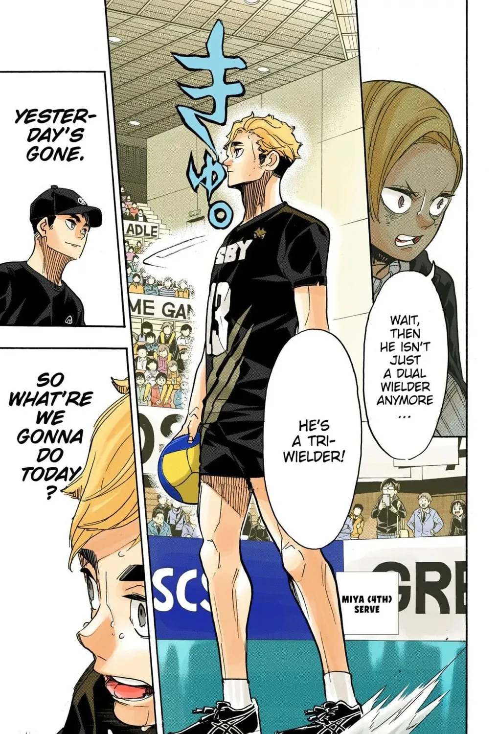 Read Haikyu!! (Official Colored) (Colored) chapter 390 image 32 on Lezhin