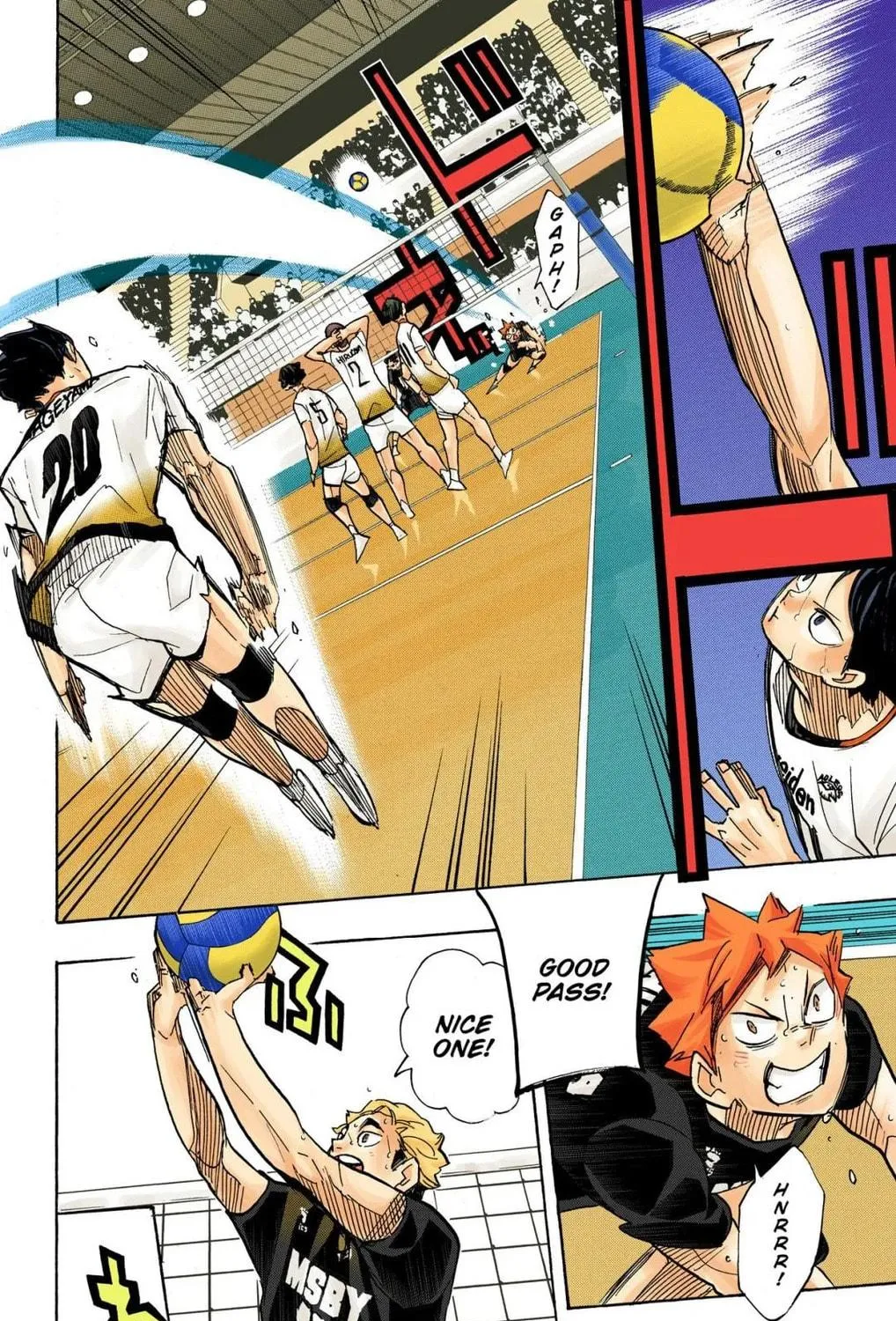 Read Haikyu!! (Official Colored) (Colored) chapter 390 image 4 on Lezhin