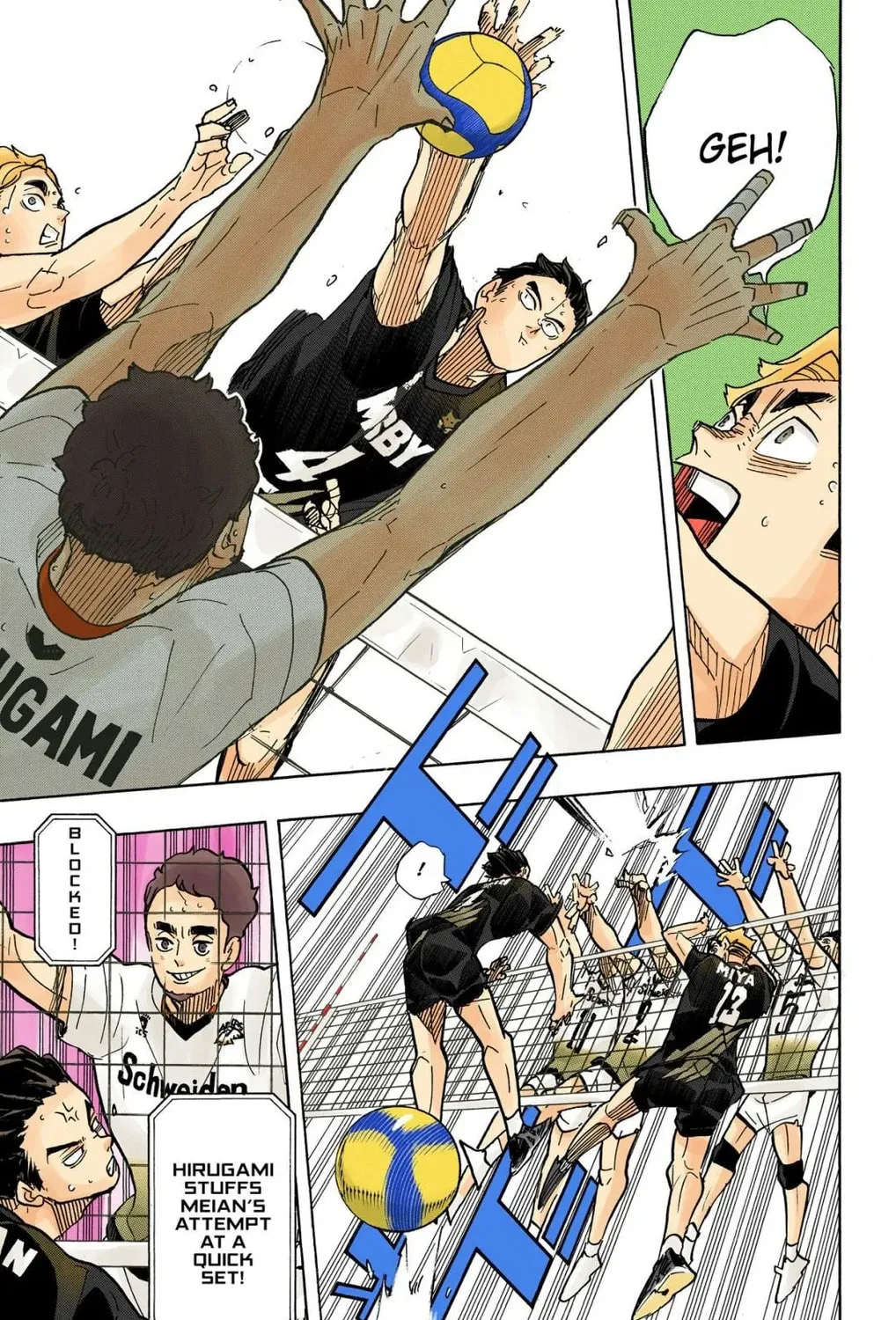 Read Haikyu!! (Official Colored) (Colored) chapter 390 image 6 on Lezhin