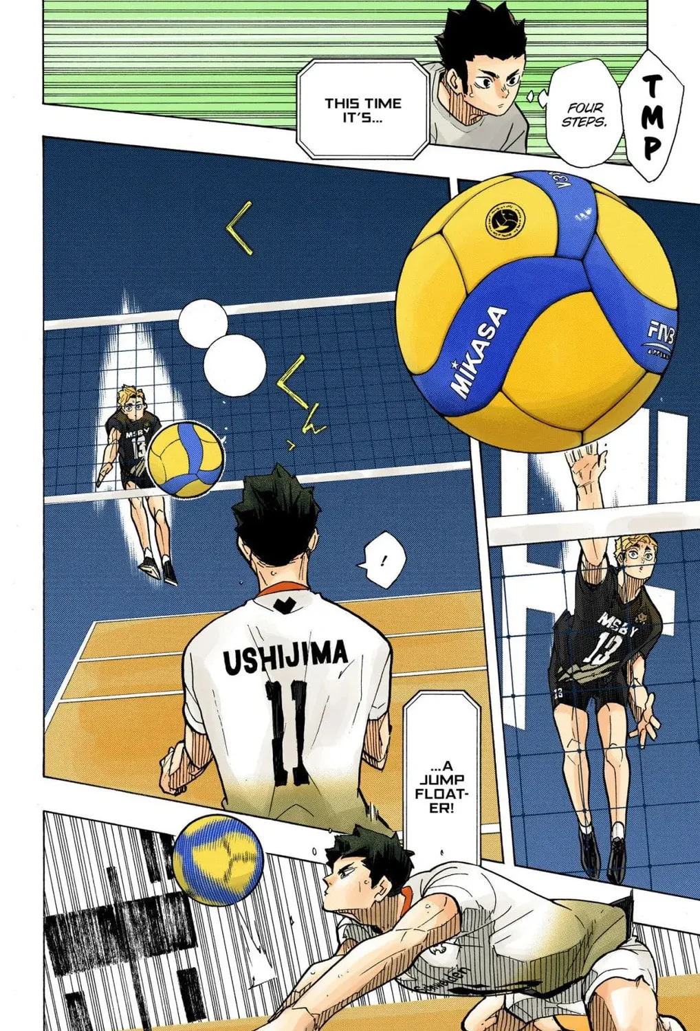 Read Haikyu!! (Official Colored) (Colored) chapter 391 image 12 on Lezhin