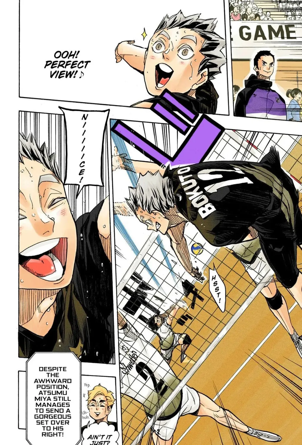 Read Haikyu!! (Official Colored) (Colored) chapter 391 image 20 on Lezhin