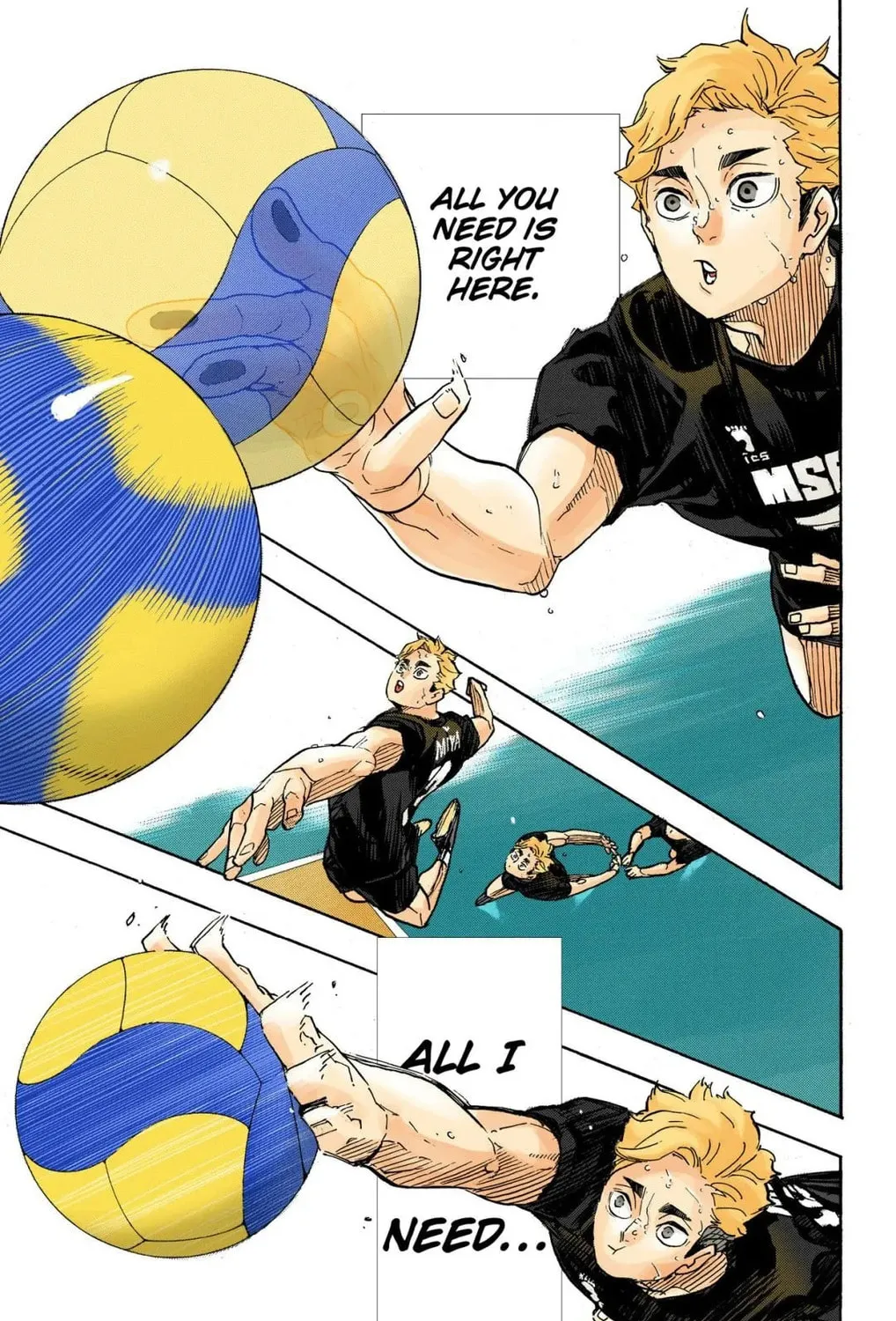 Read Haikyu!! (Official Colored) (Colored) chapter 391 image 26 on Lezhin