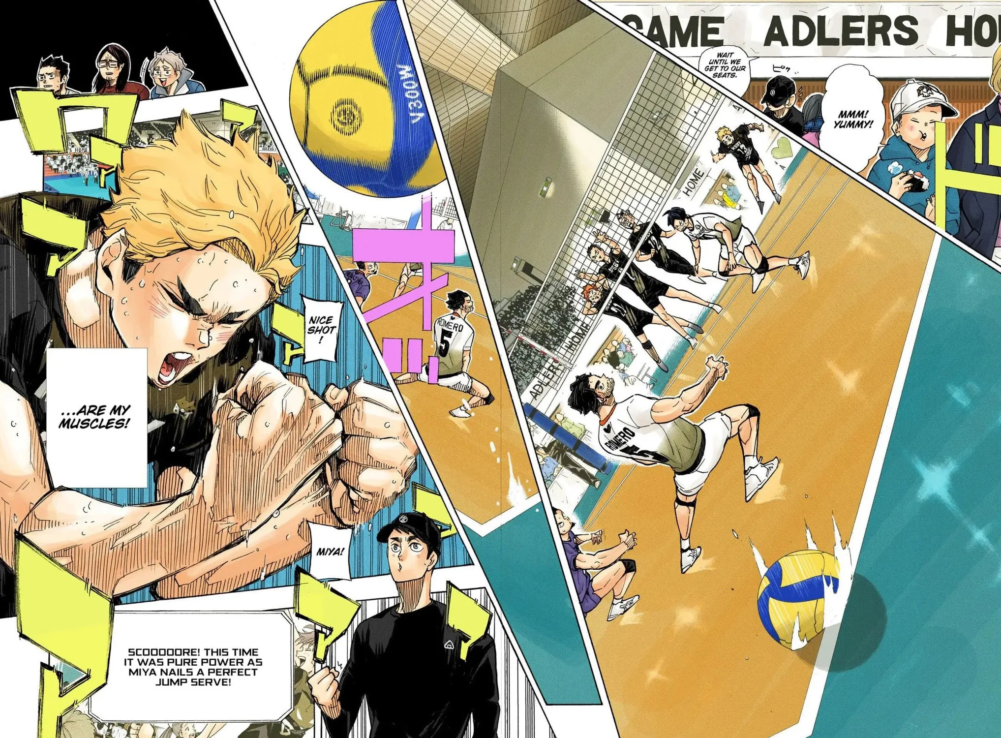Read Haikyu!! (Official Colored) (Colored) chapter 391 image 28 on Lezhin