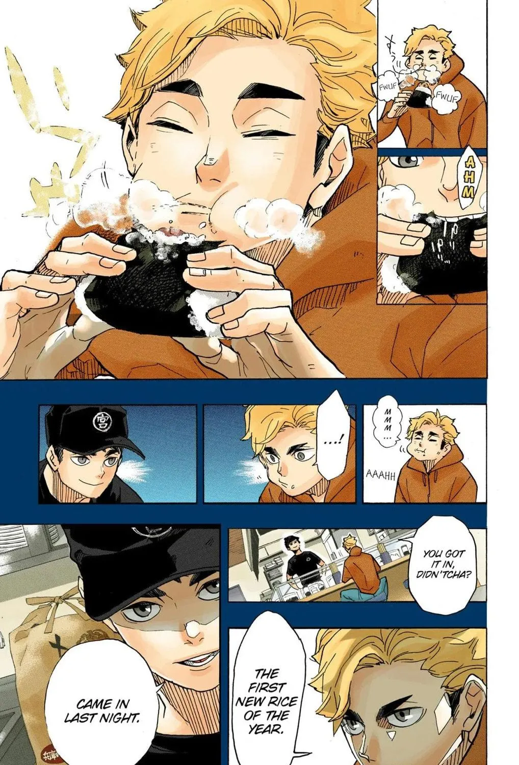 Read Haikyu!! (Official Colored) (Colored) chapter 391 image 4 on Lezhin
