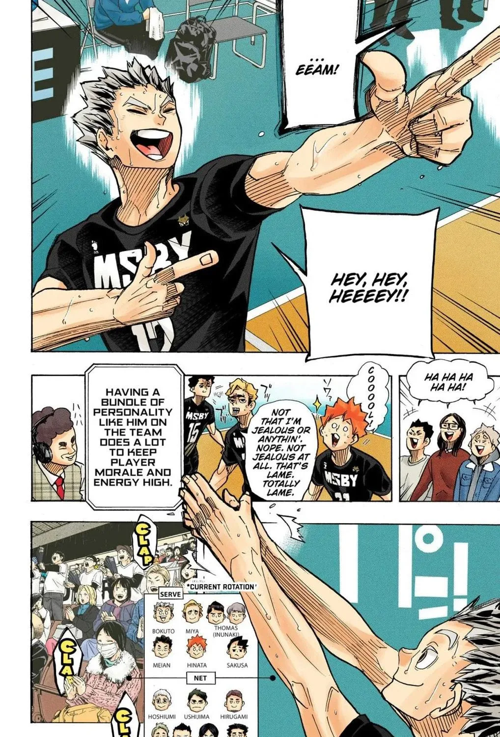 Read Haikyu!! (Official Colored) (Colored) chapter 392 image 10 on Lezhin