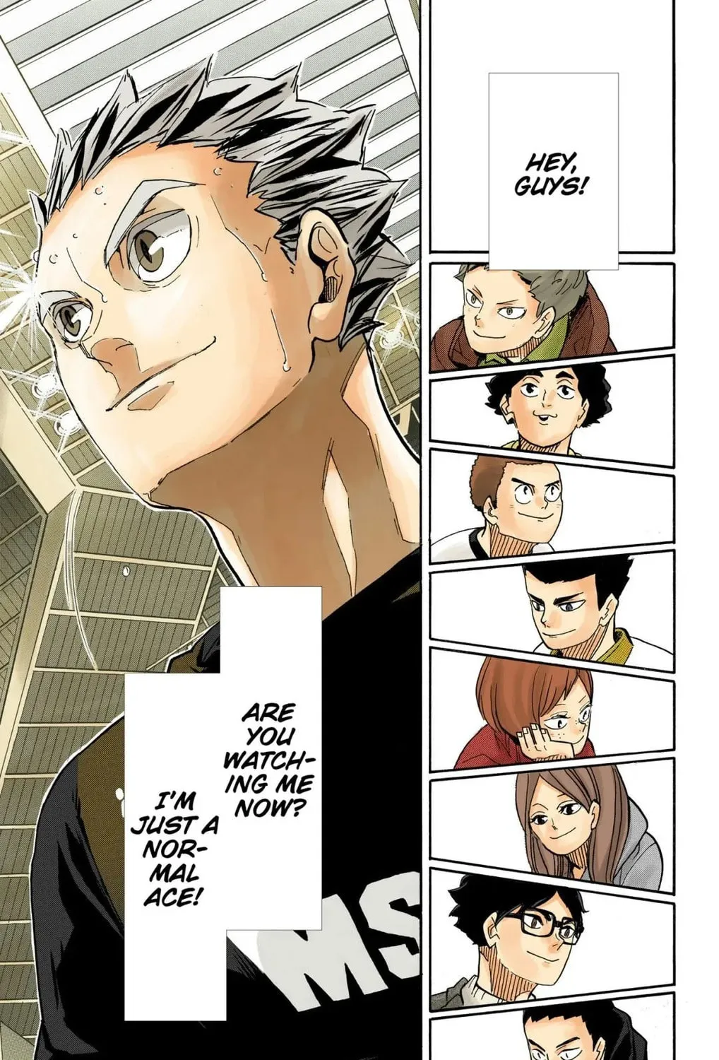 Read Haikyu!! (Official Colored) (Colored) chapter 392 image 30 on Lezhin